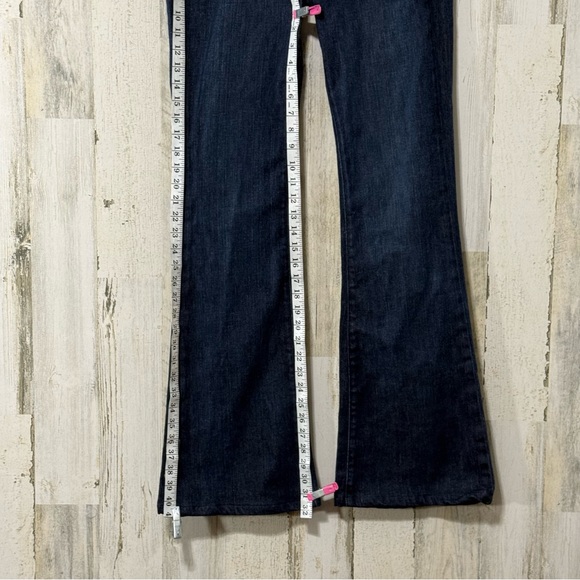 Paige Premium Denim Calabasas Super Low Rise Flare Jeans for Women - Picture 7 of 16